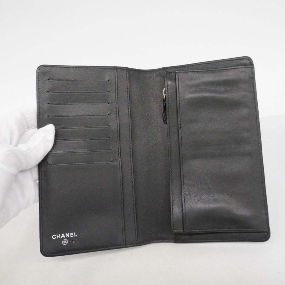 CHANEL Black Leather Wallet - Picture 3 of 9